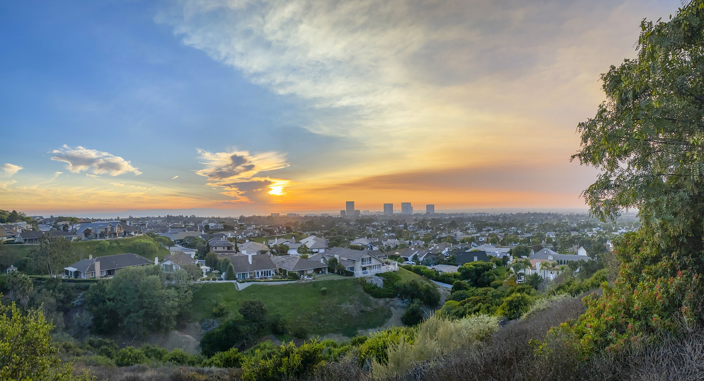 Panoramic Image of Lake Forest, CA